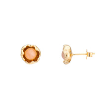 Load image into Gallery viewer, GOLDEN ROSEBUD EARRINGS
