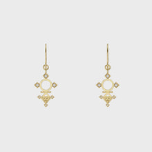 Load and play video in Gallery viewer, Agadez Cross Drop Earrings
