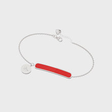 Load and play video in Gallery viewer, Red Bar Bracelet
