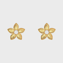 Load and play video in Gallery viewer, Frangipani Flower Earrings
