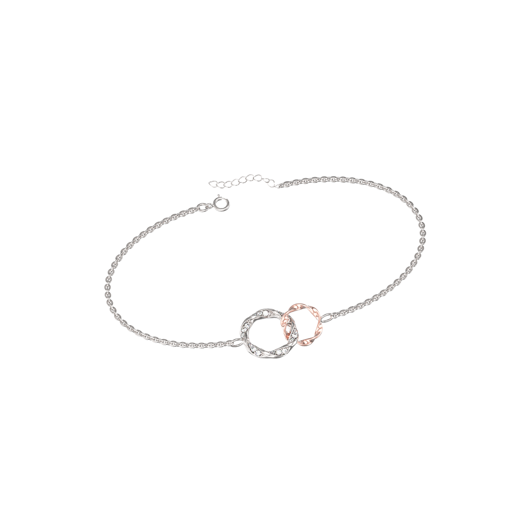 Duet Halo Bracelet