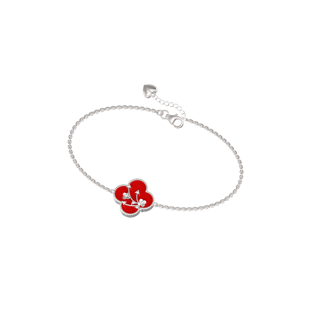 Red Blossom Bracelet