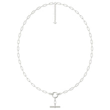 Load image into Gallery viewer, ROPE DETAIL T-BAR NECKLACE
