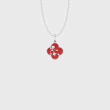 Load and play video in Gallery viewer, Red Blossom Necklace
