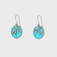 Load and play video in Gallery viewer, CORAL FISH HOOK EARRINGS
